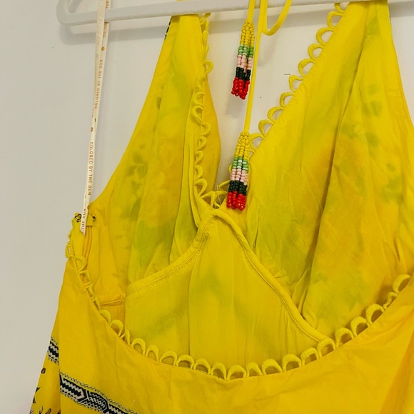 Farm Rio floral halter dress xs - Picture 6 of 6